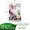 G128 Hello Spring Hummingbird Flowers Garden Flag 12x18 In Double Sided Spring Yard Garden Lawn Decoration